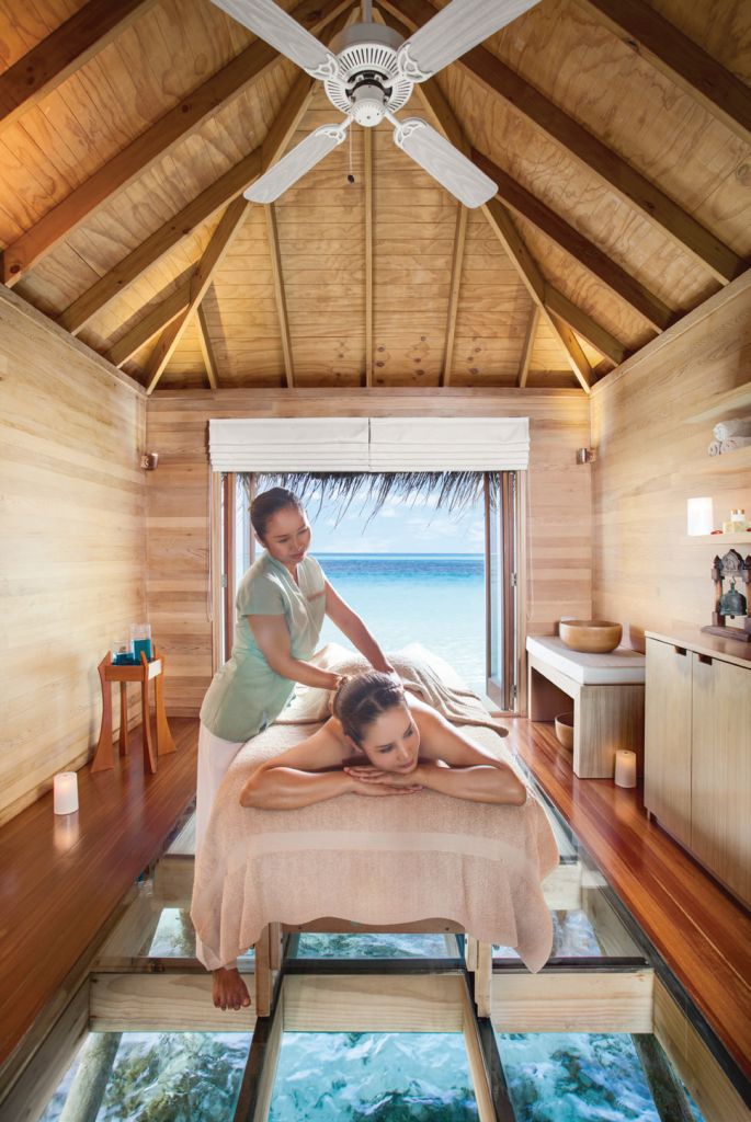The spa at Conrad, Maldives